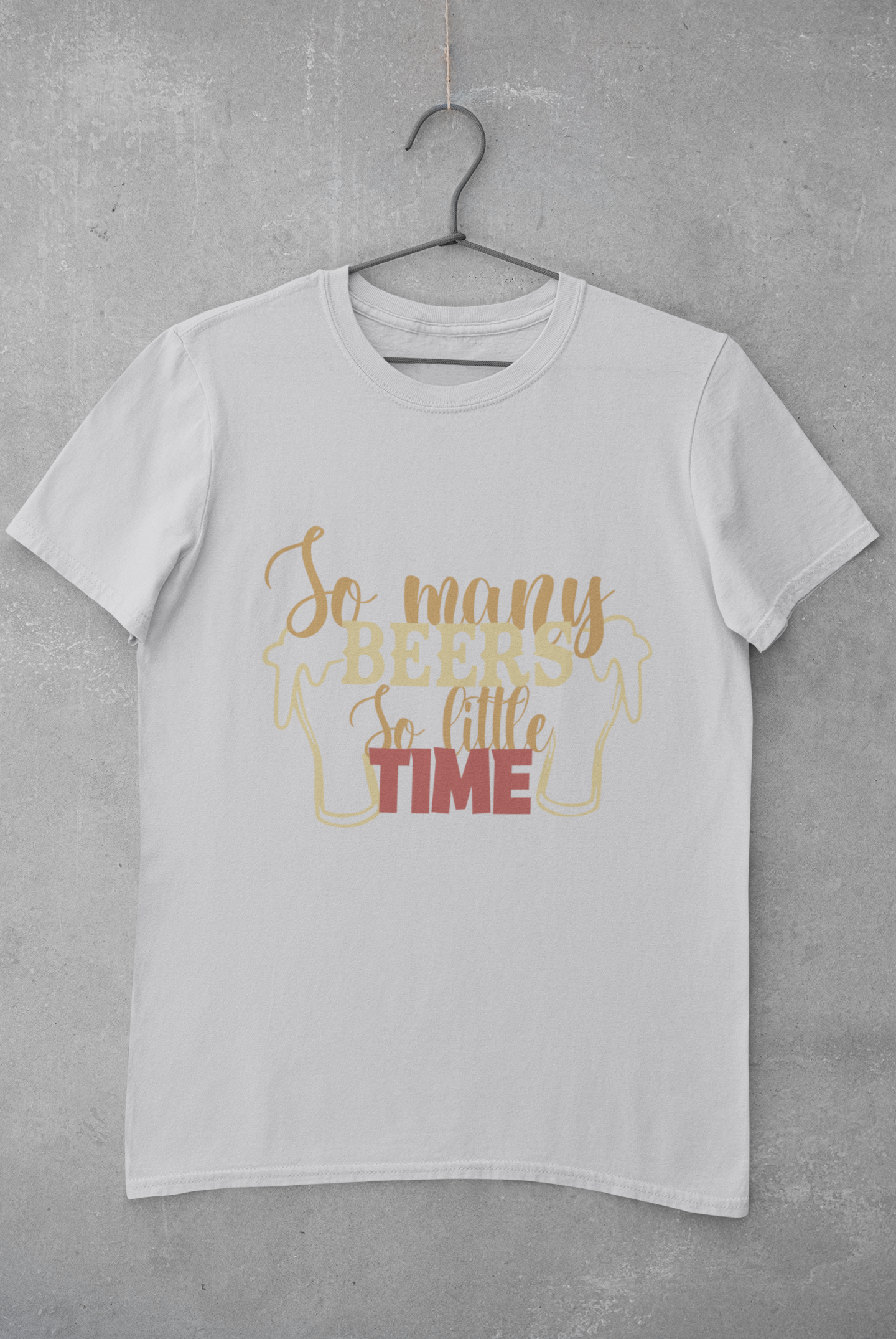 So Many Beers Women Half Sleeves T-shirt- FunkyTeesClub