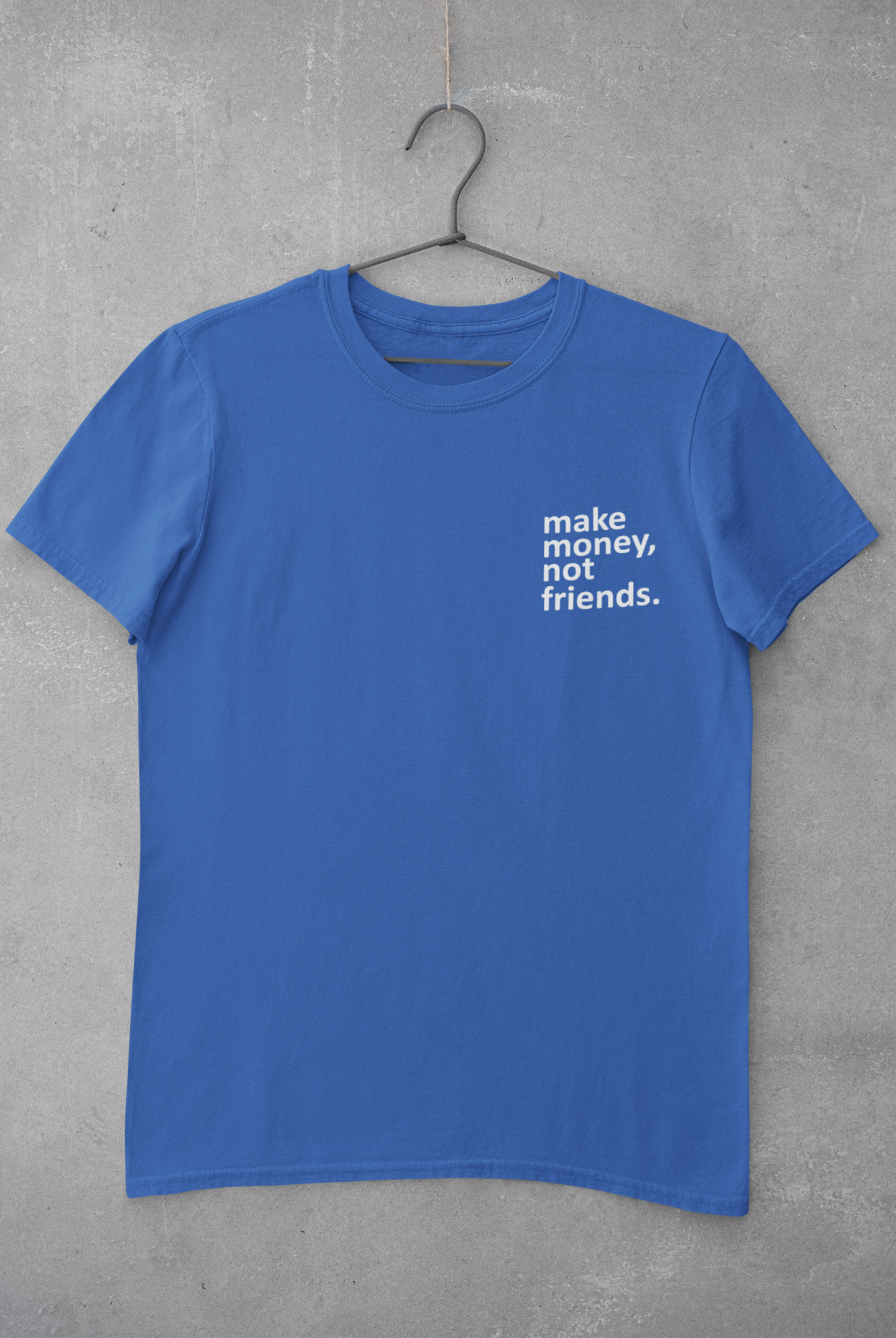 Make Money Not Friends Teenpreneur Women Half Sleeves T-shirt- FunkyTeesClub