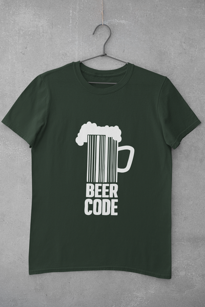 Beer Code Pub And Beer Women Half Sleeves T-shirt- FunkyTeesClub