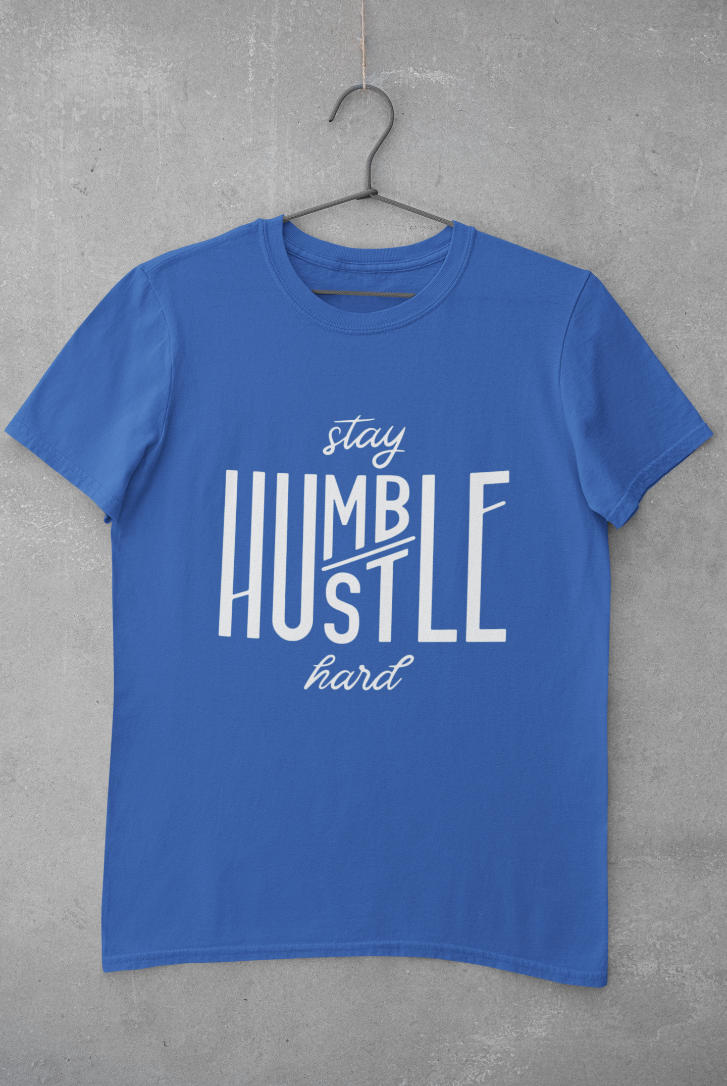 Stay Humble Women Half Sleeves T-shirt- FunkyTeesClub