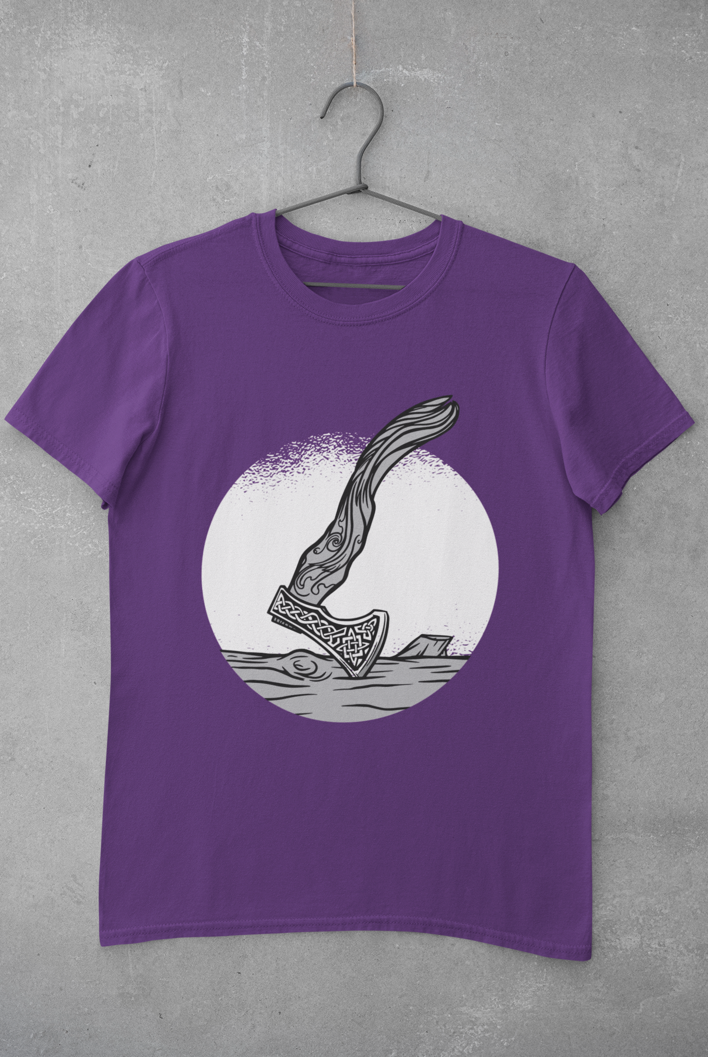 Viking Women Half Sleeves T-shirt- FunkyTeesClub