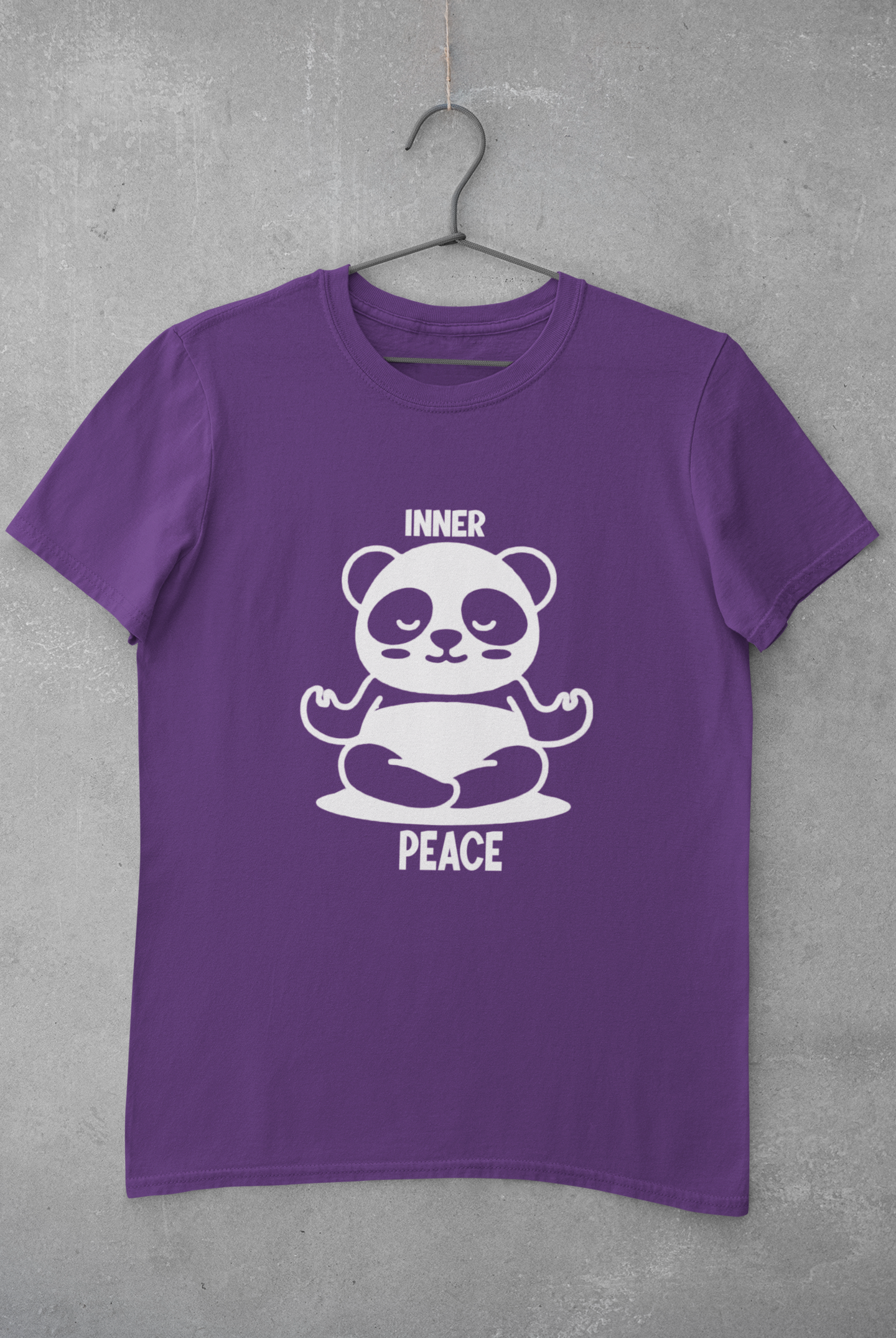 Inner Peace Women Half Sleeves T-shirt- FunkyTeesClub