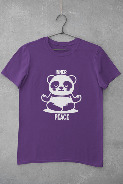 Inner Peace Women Half Sleeves T-shirt- FunkyTeesClub