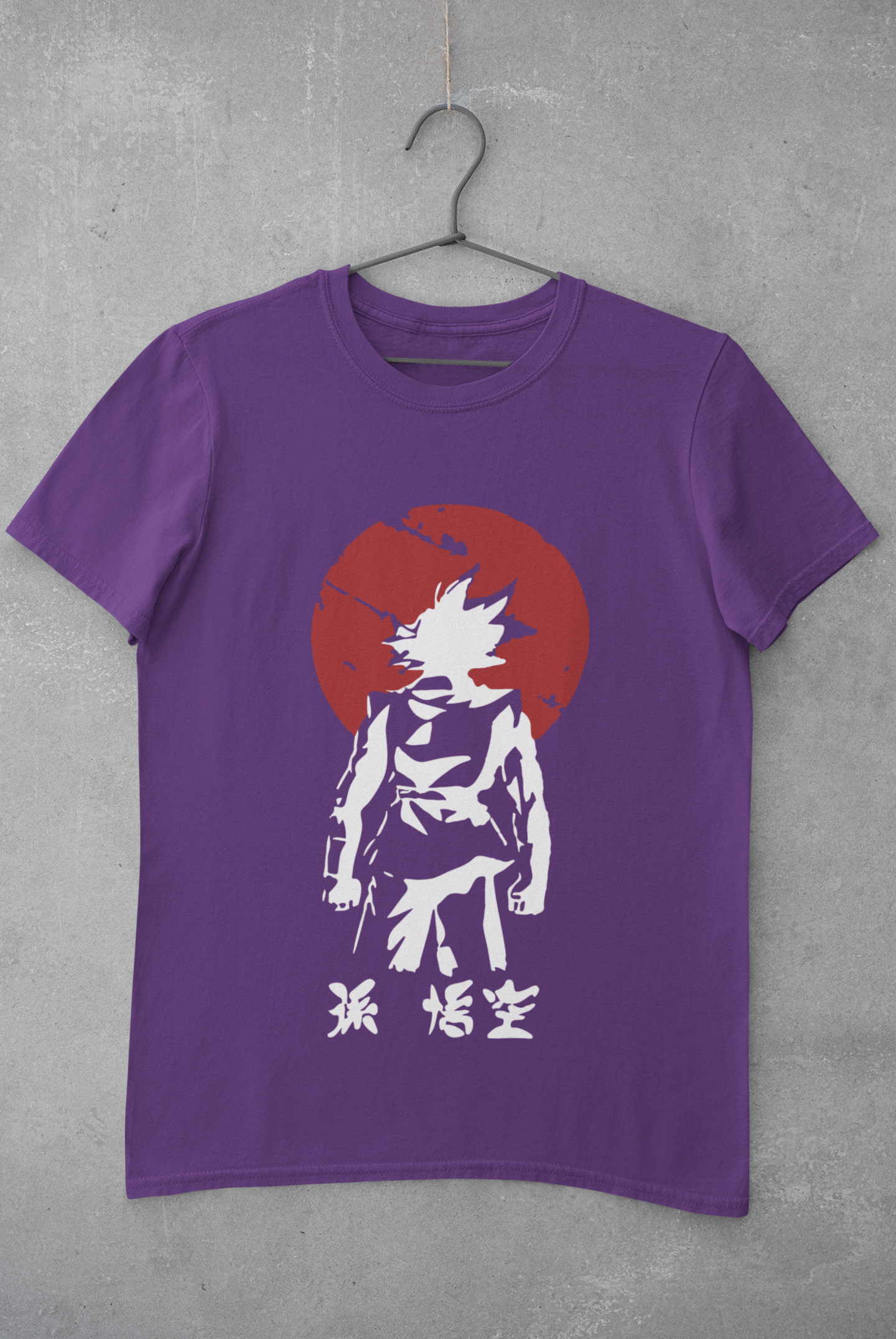 Goku Sun Anime Women Half Sleeves T-shirt- FunkyTeesClub