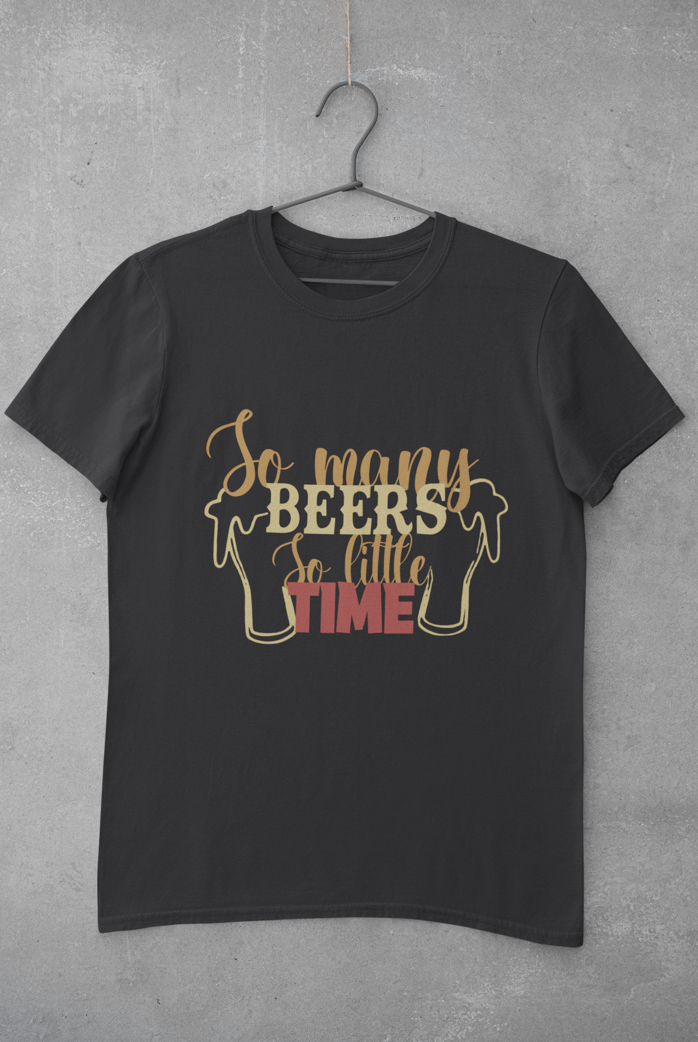 So Many Beers Women Half Sleeves T-shirt- FunkyTeesClub