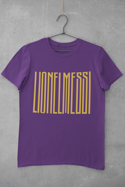 Messi Women Half Sleeves T-shirt- FunkyTeesClub