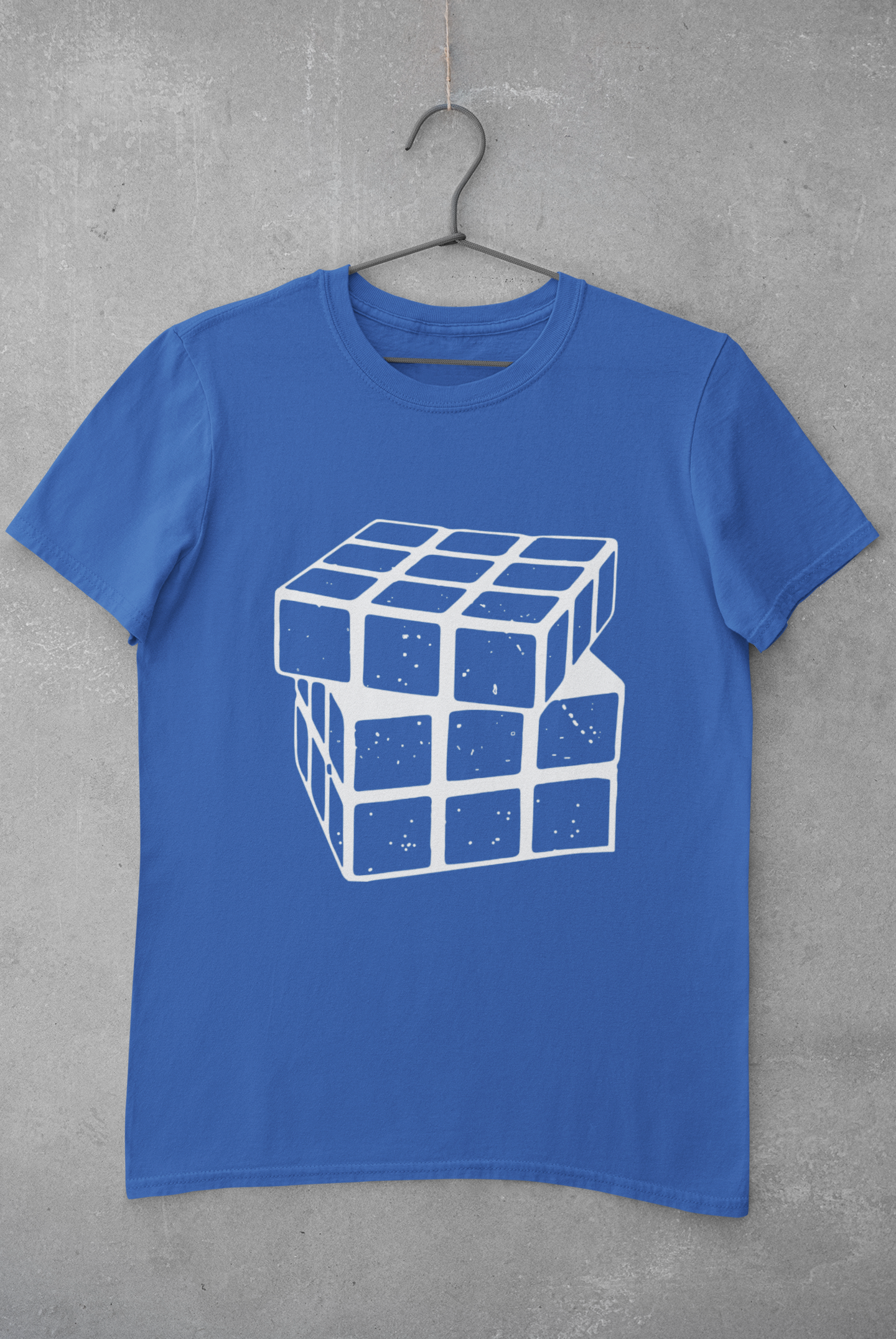 Rubic Mens Half Sleeves T-shirt- FunkyTeesClub