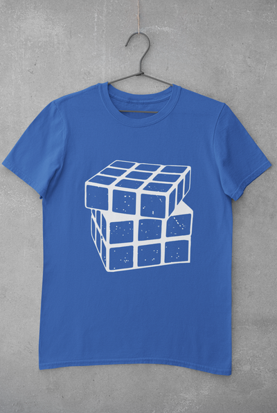 Rubic Mens Half Sleeves T-shirt- FunkyTeesClub