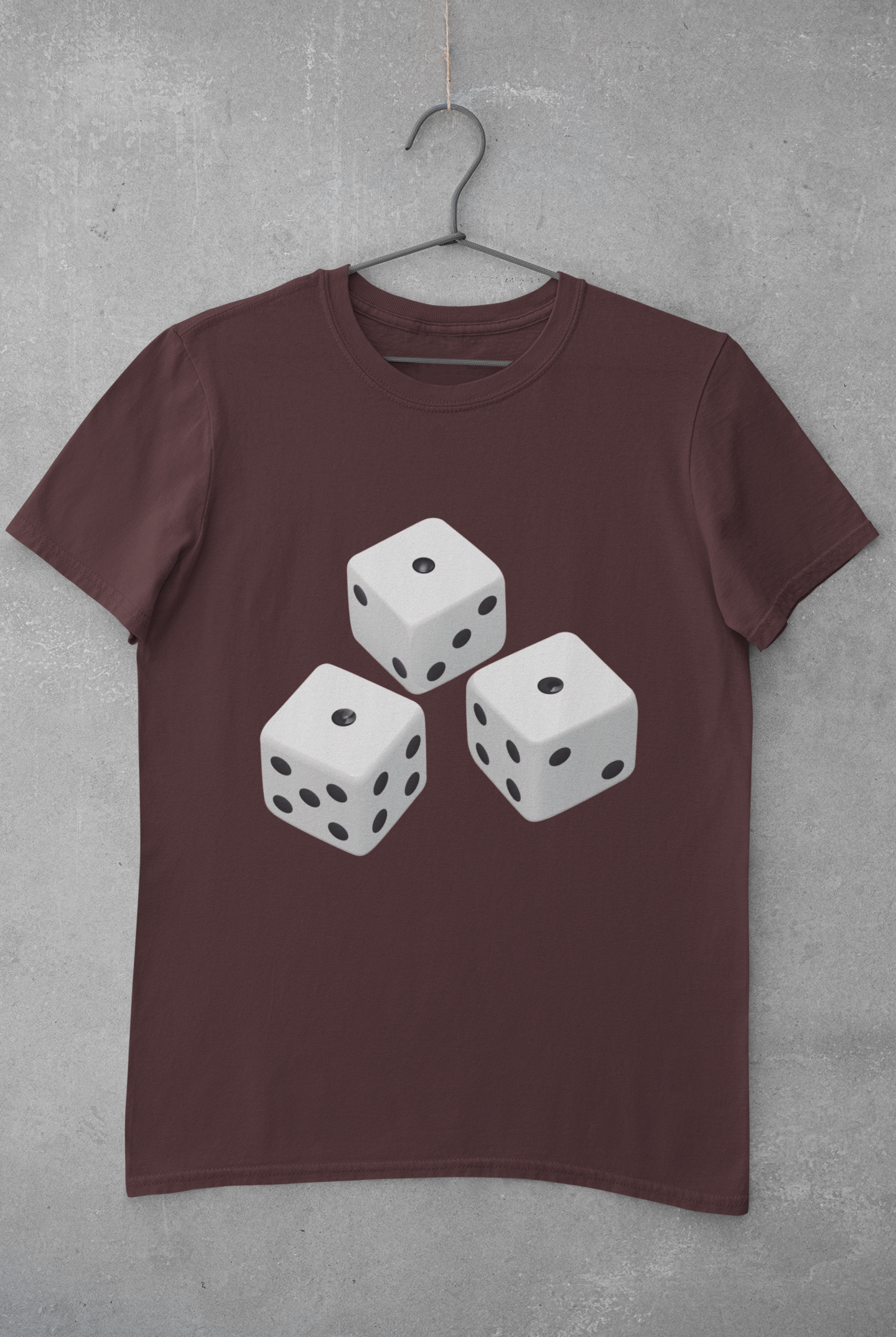 Dice Mens Half Sleeves T-shirt- FunkyTeesClub
