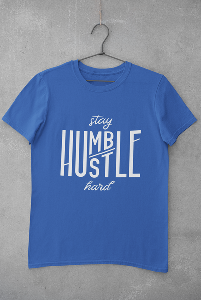 Stay Humble Mens Half Sleeves T-shirt- FunkyTeesClub