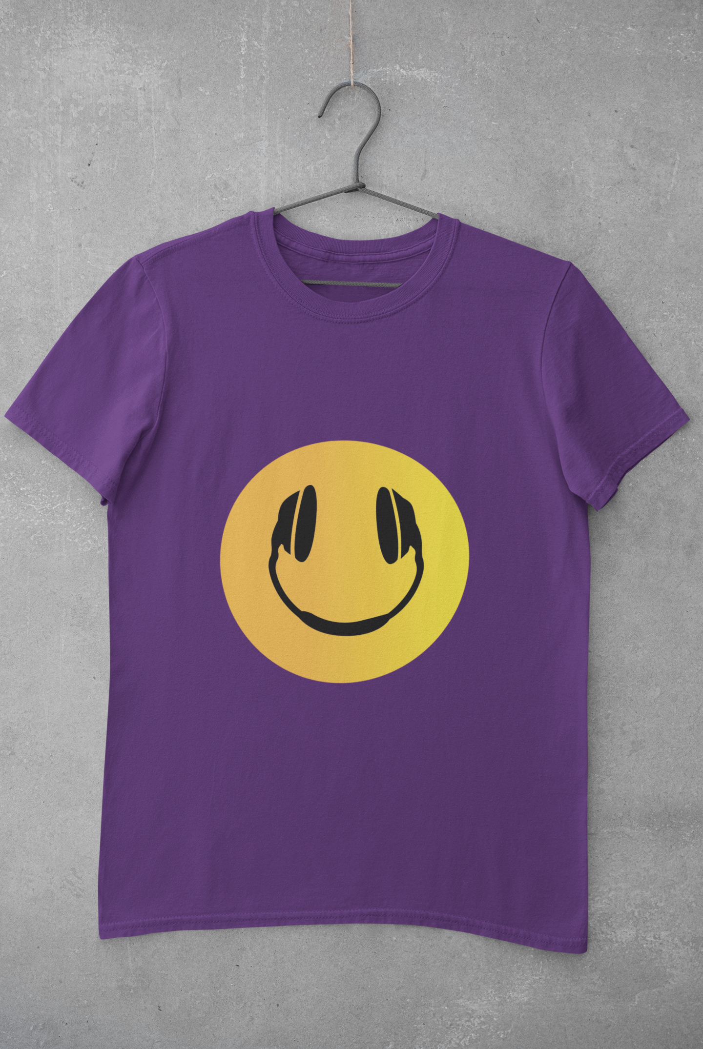 Headphones Love Mens Half Sleeves T-shirt- FunkyTeesClub