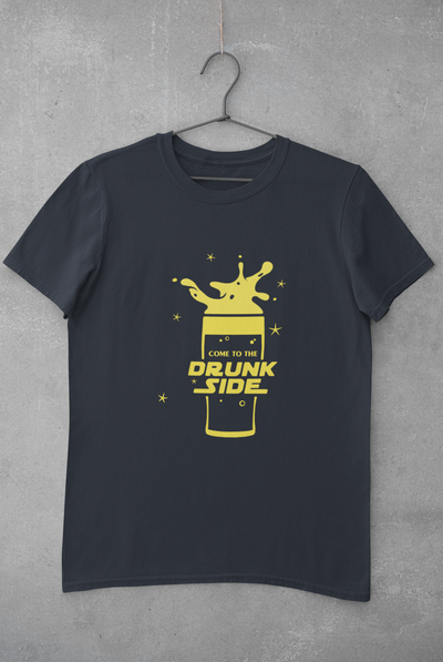 Drunk Mens Half Sleeves T-shirt- FunkyTeesClub