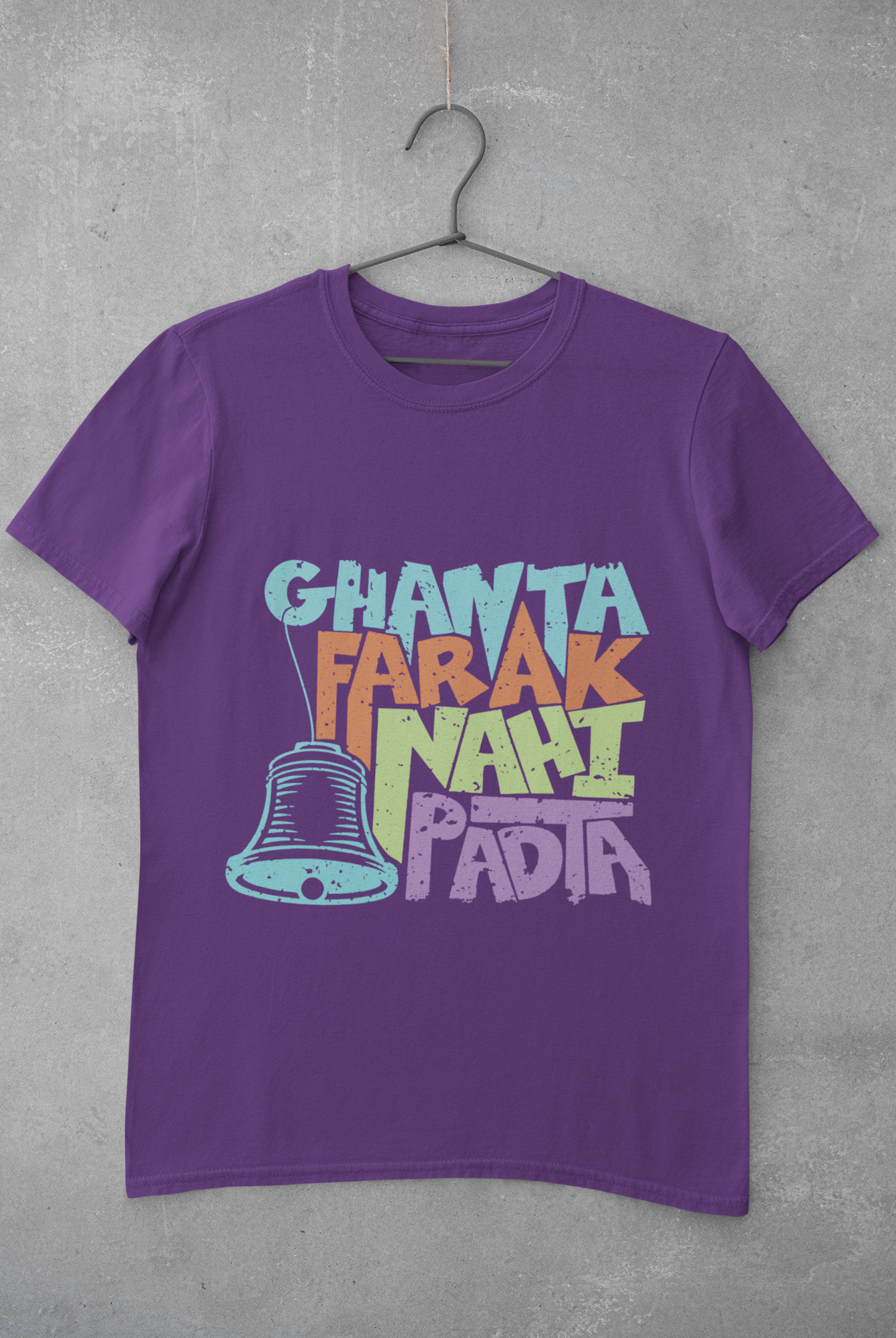 Ghanta Farak Mens Half Sleeves T-shirt- FunkyTeesClub
