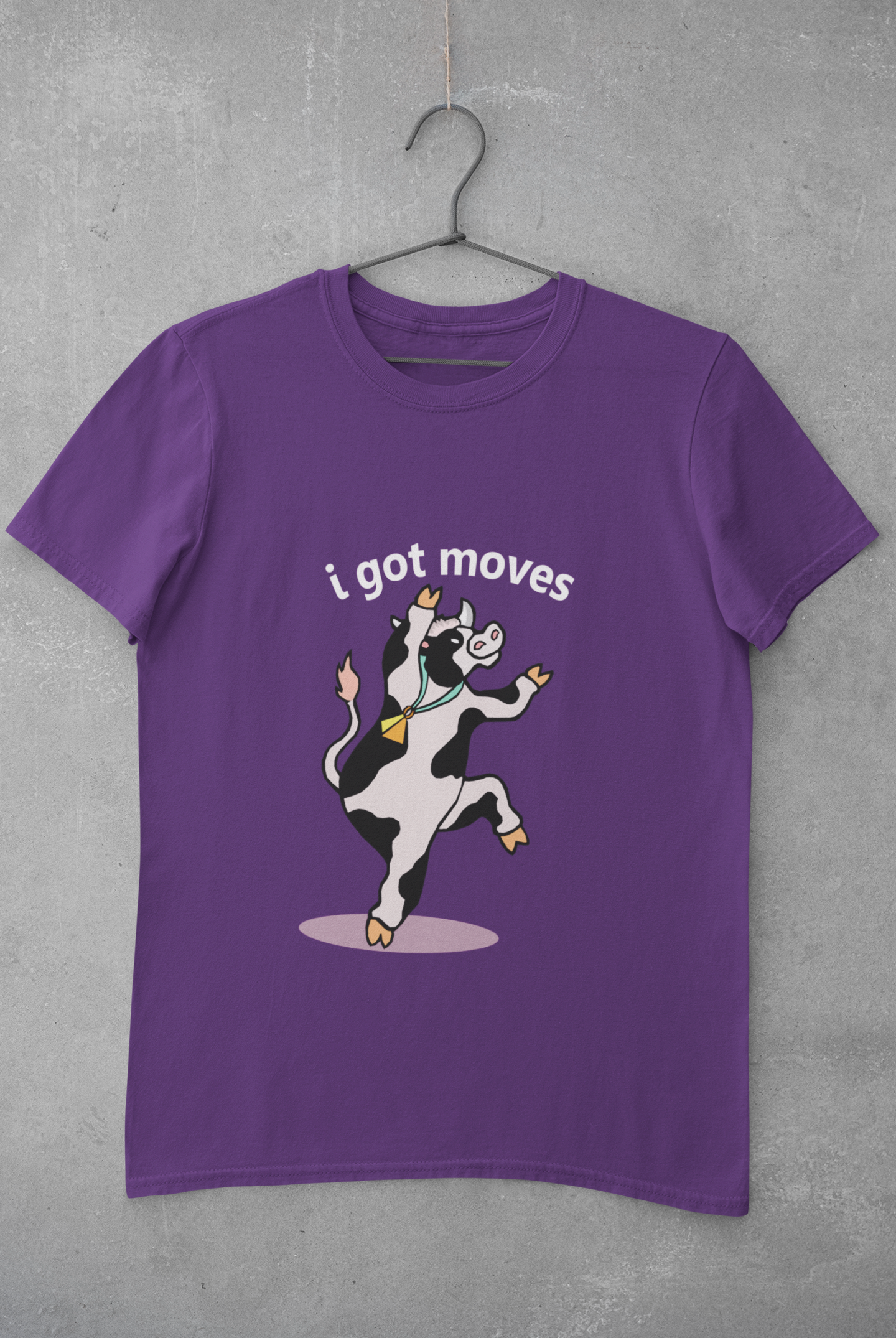 I Got Moves Mens Half Sleeves T-shirt- FunkyTeesClub