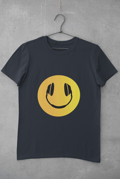 Headphones Love Women Half Sleeves T-shirt- FunkyTeesClub