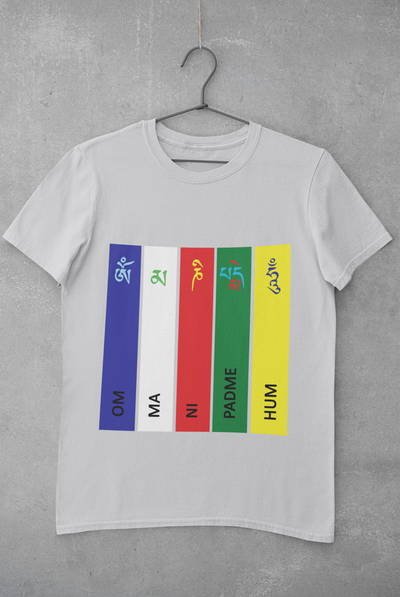 Ladakh Om Mani Padme Hum Women Half Sleeves T-shirt- FunkyTeesClub