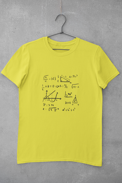 Math Formula Women Half Sleeves T-shirt- FunkyTeesClub