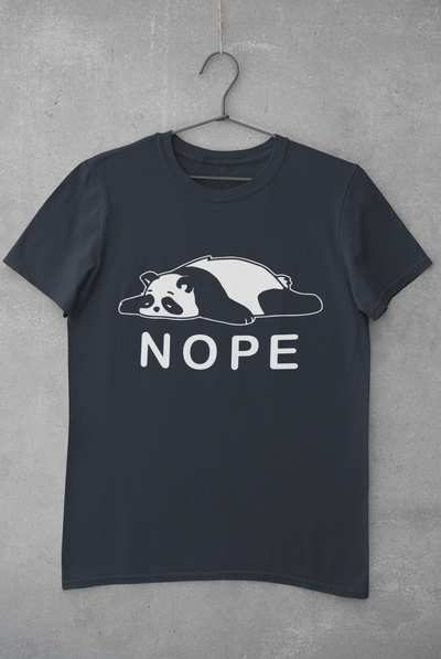 Nope Mens Half Sleeves T-shirt- FunkyTeesClub