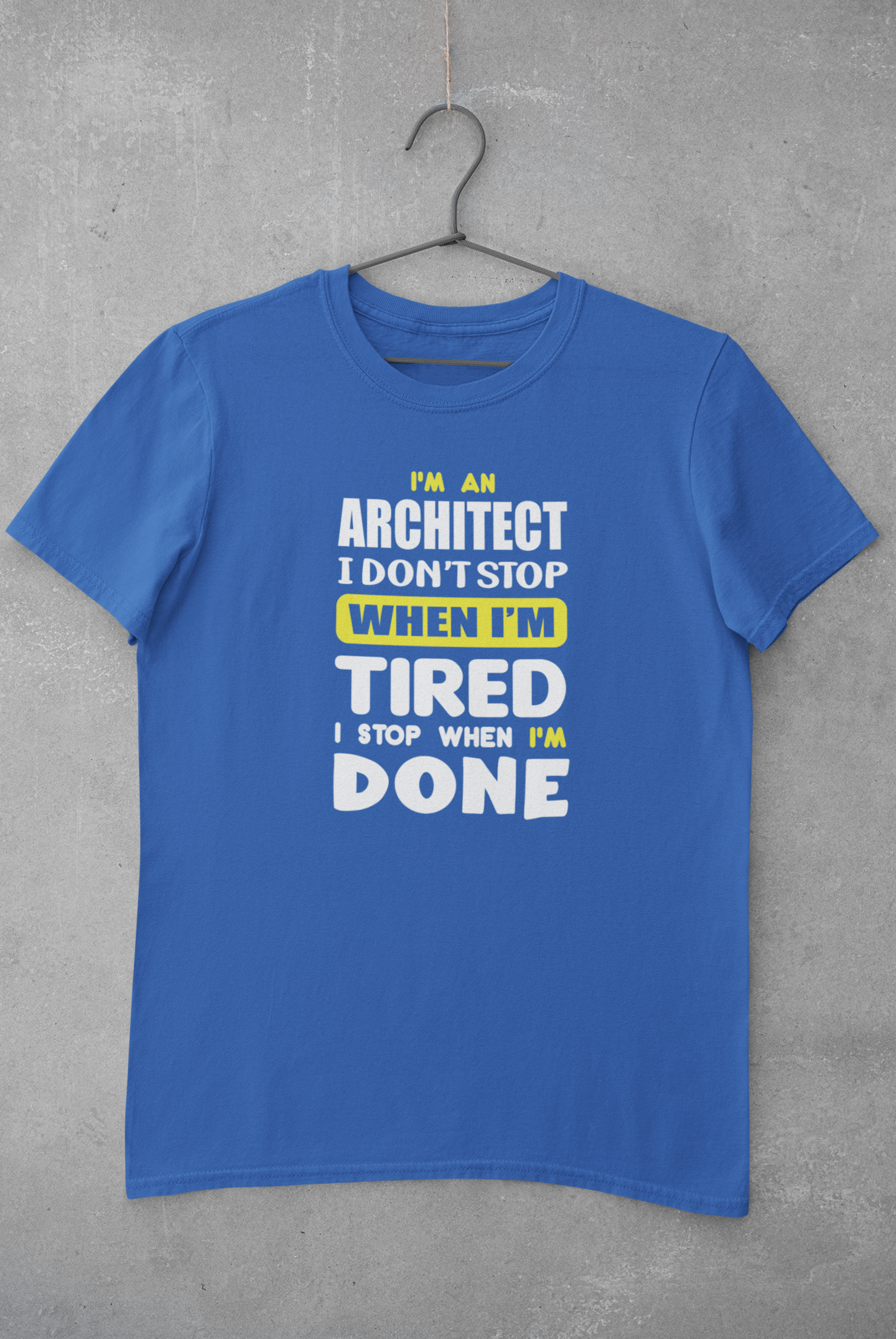 I Am Architect Profession Mens Half Sleeves T-shirt- FunkyTeesClub