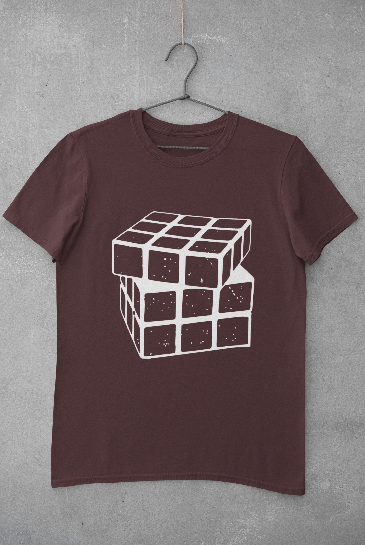 Rubic Women Half Sleeves T-shirt- FunkyTeesClub