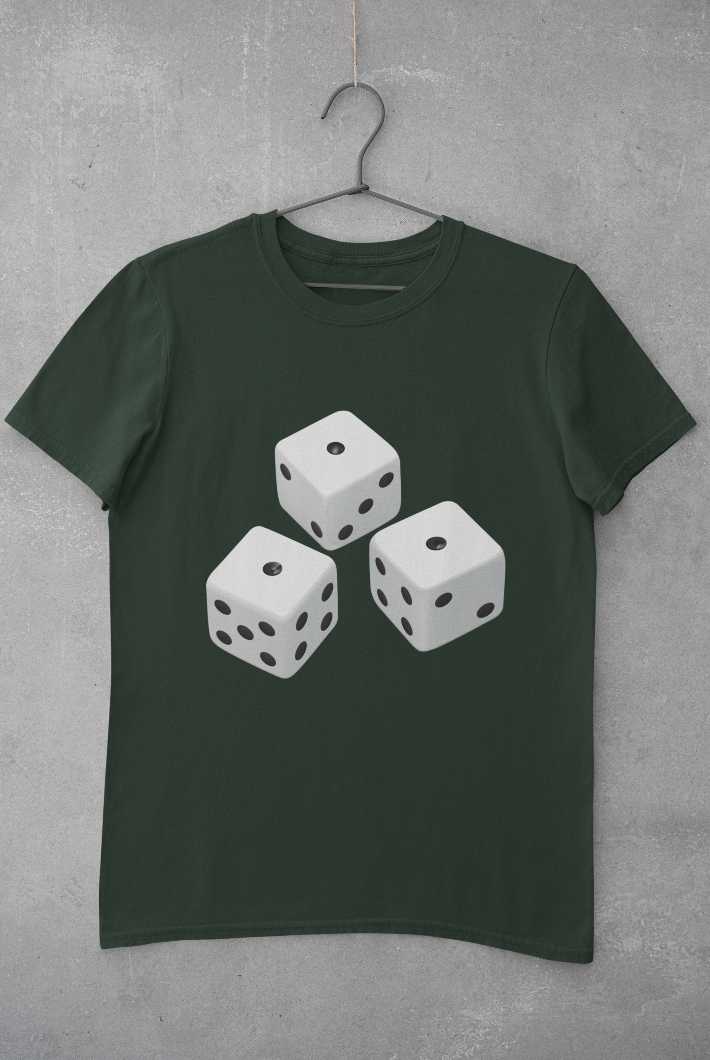 Dice Women Half Sleeves T-shirt- FunkyTeesClub