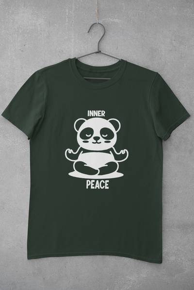 Inner Peace Women Half Sleeves T-shirt- FunkyTeesClub