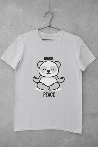 Inner Peace Women Half Sleeves T-shirt- FunkyTeesClub