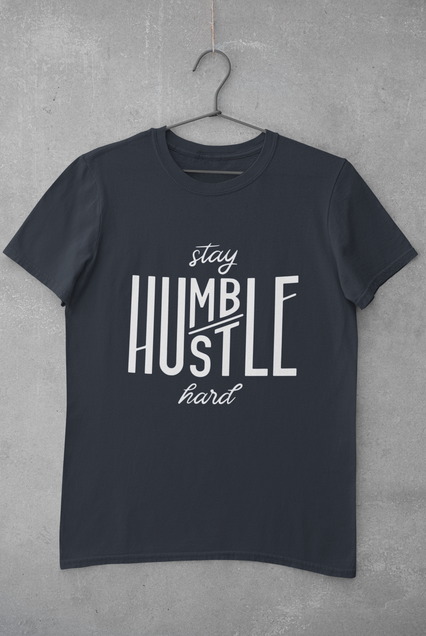 Stay Humble Mens Half Sleeves T-shirt- FunkyTeesClub