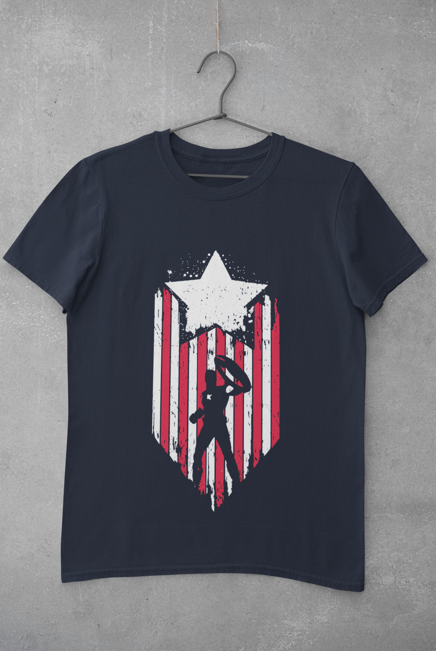 Captain America Web Series Women Half Sleeves T-shirt- FunkyTeesClub