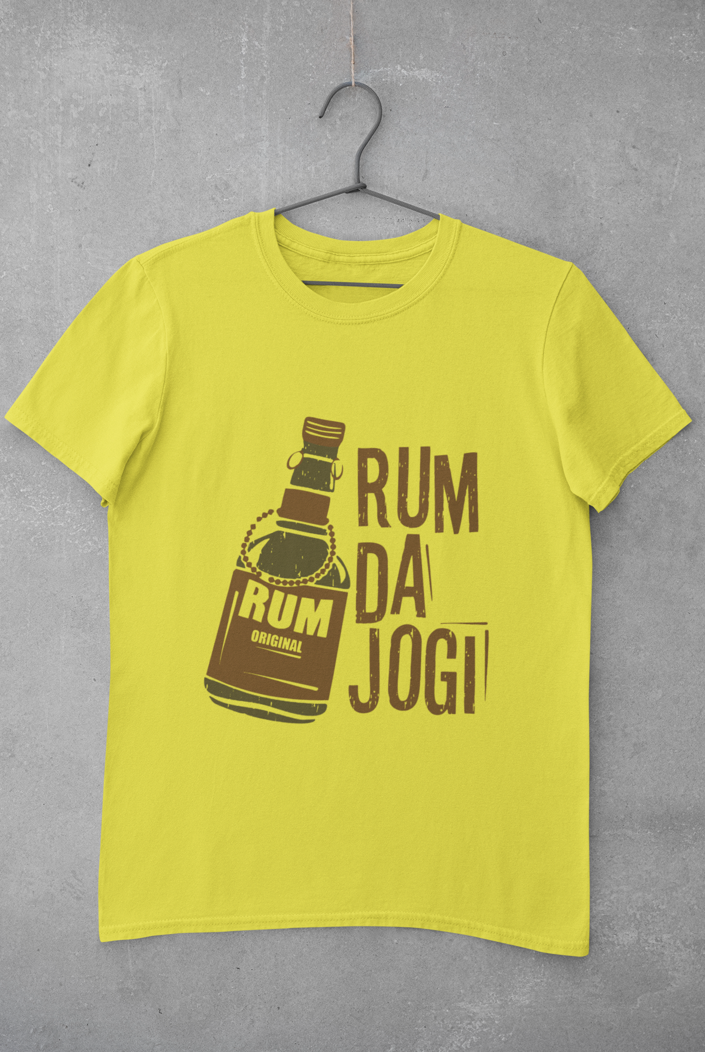 Rum Da Jogi Pub And Beer Women Half Sleeves T-shirt- FunkyTeesClub