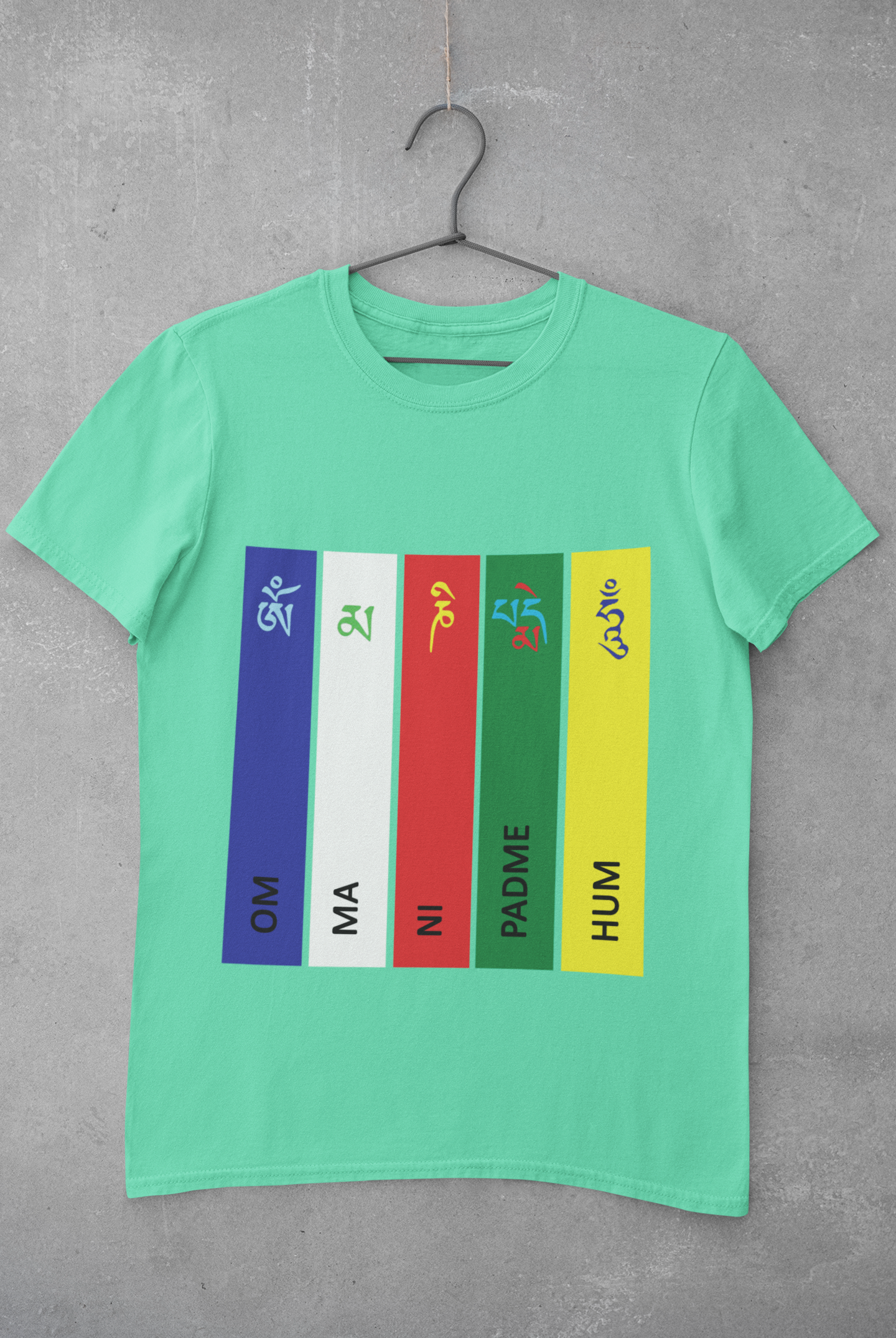 Ladakh Om Mani Padme Hum Women Half Sleeves T-shirt- FunkyTeesClub