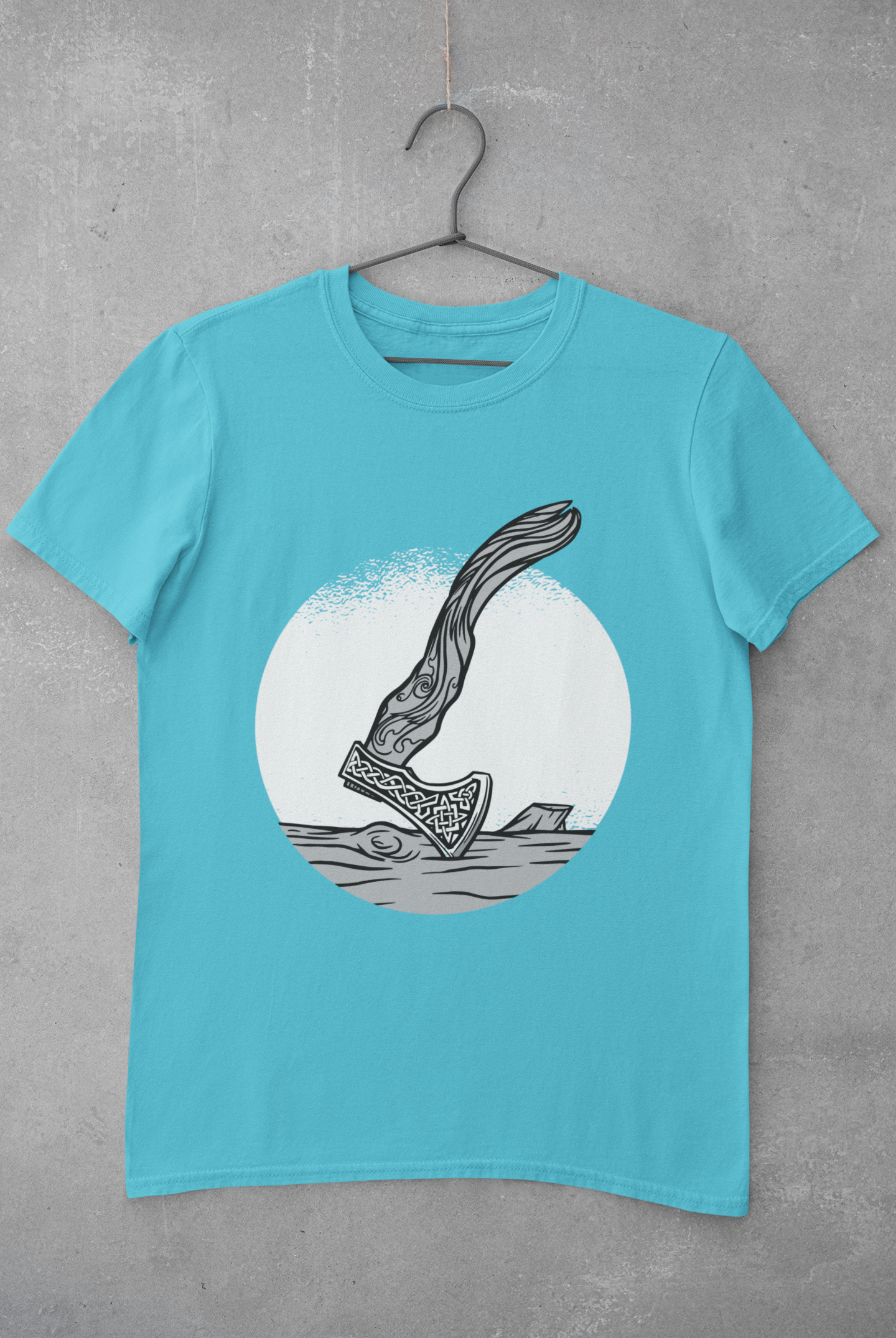 Viking Women Half Sleeves T-shirt- FunkyTeesClub
