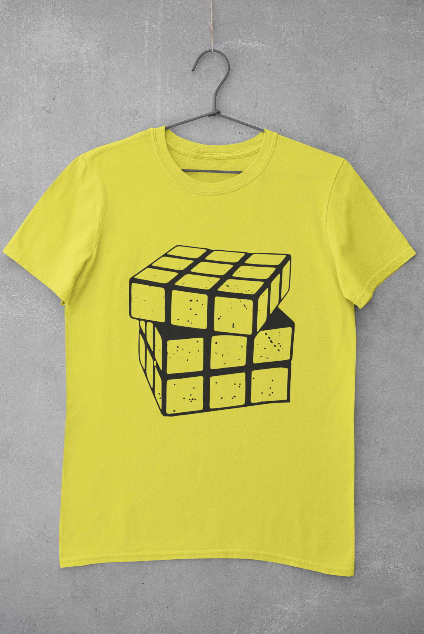 Rubic Women Half Sleeves T-shirt- FunkyTeesClub