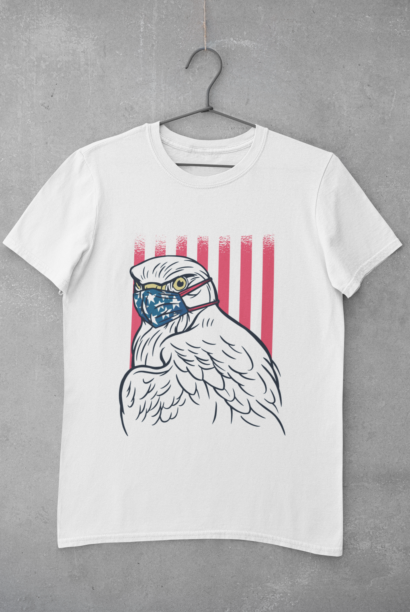 Eagle Women Half Sleeves T-shirt- FunkyTeesClub