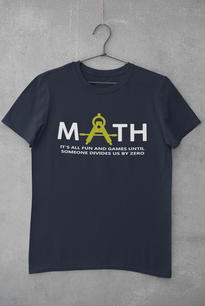 Math Teacher Women Half Sleeves T-shirt- FunkyTeesClub