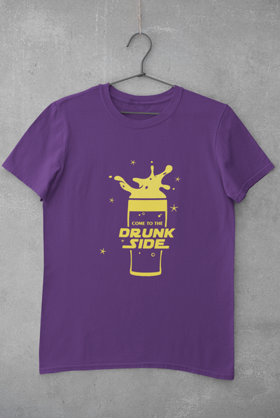 Drunk Mens Half Sleeves T-shirt- FunkyTeesClub
