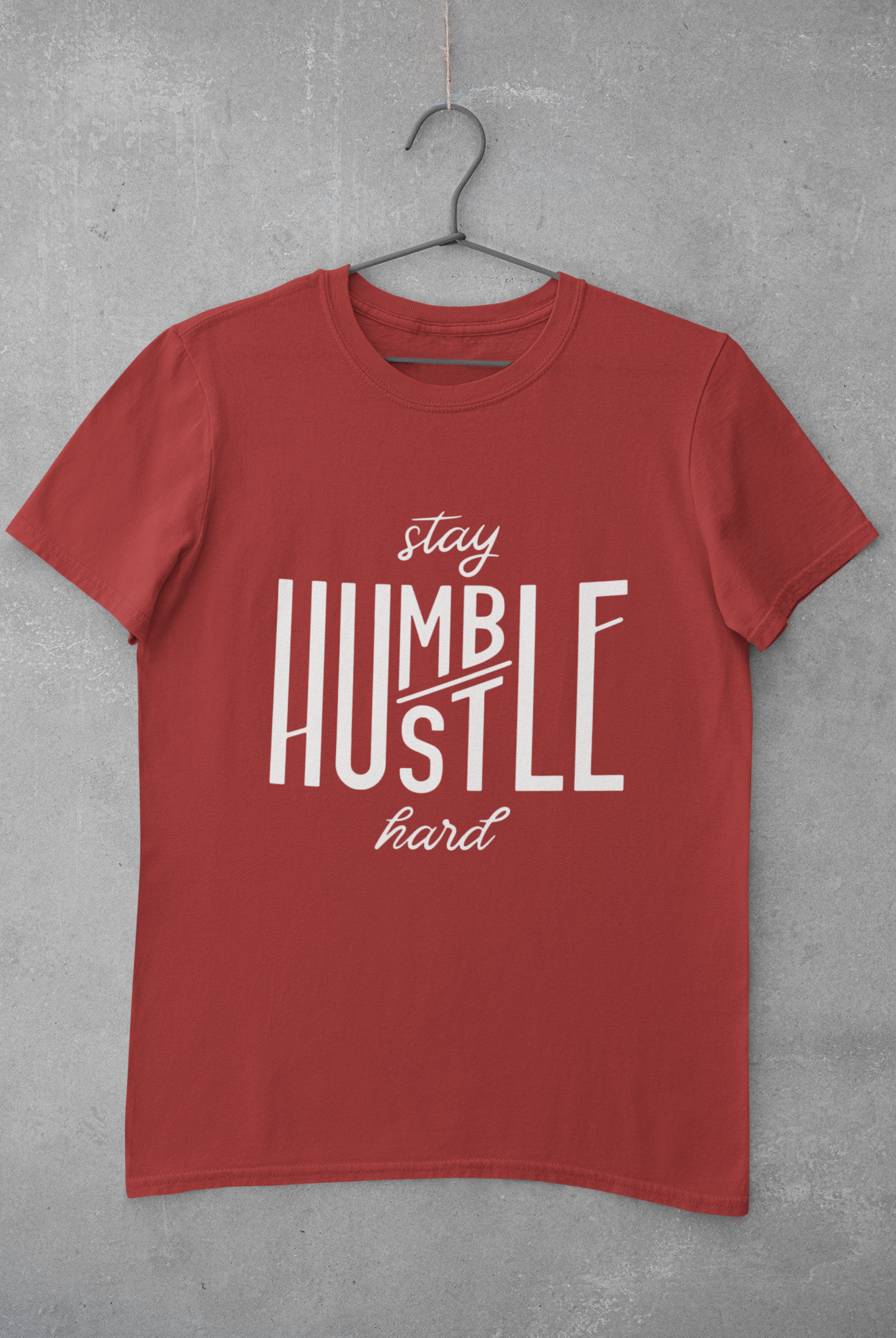Stay Humble Women Half Sleeves T-shirt- FunkyTeesClub