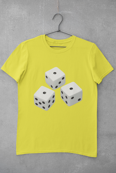 Dice Women Half Sleeves T-shirt- FunkyTeesClub
