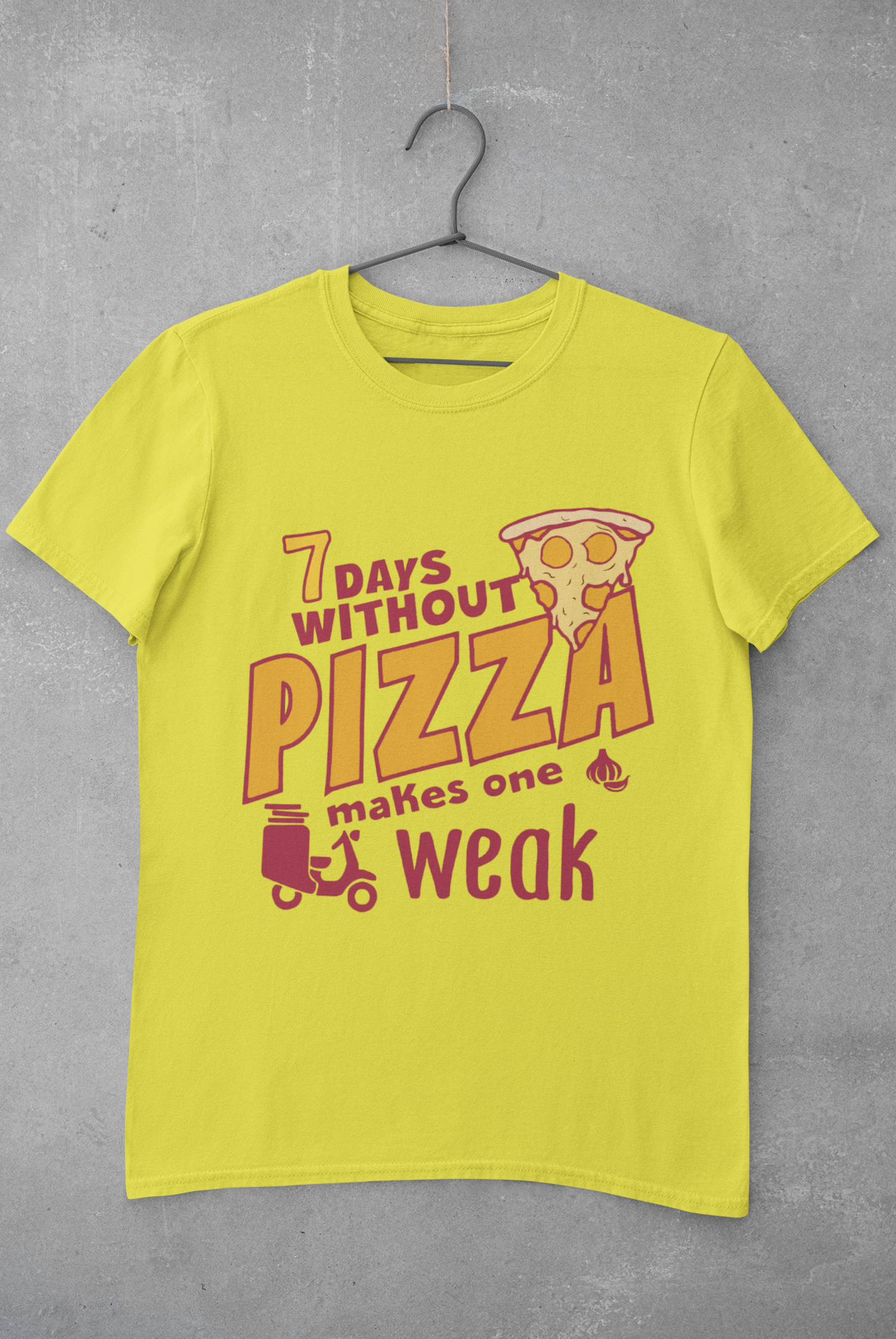 Pizza Women Half Sleeves T-shirt- FunkyTeesClub