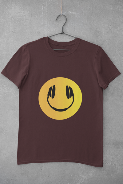 Headphones Love Mens Half Sleeves T-shirt- FunkyTeesClub