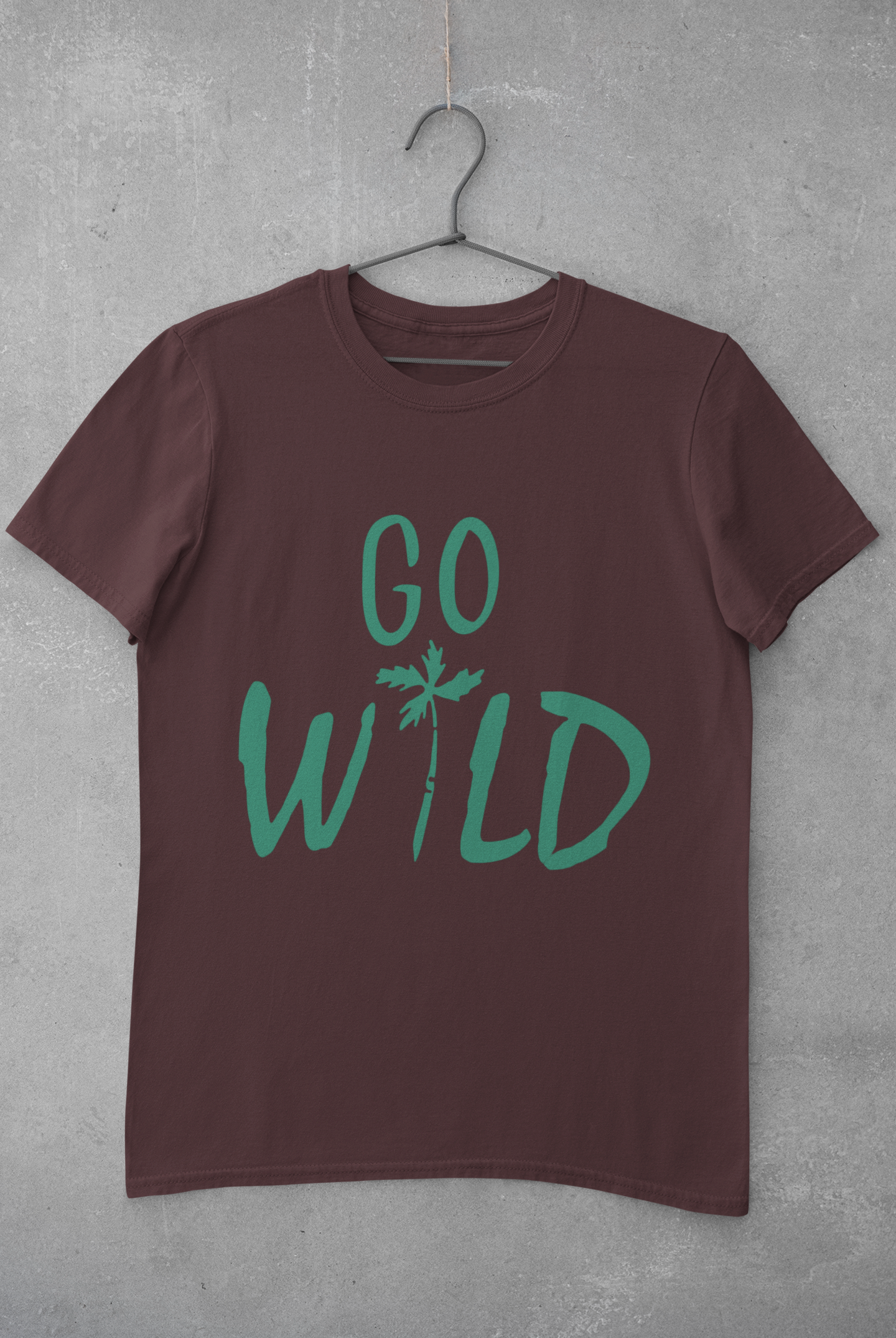 Go Wild Women Half Sleeves T-shirt- FunkyTeesClub