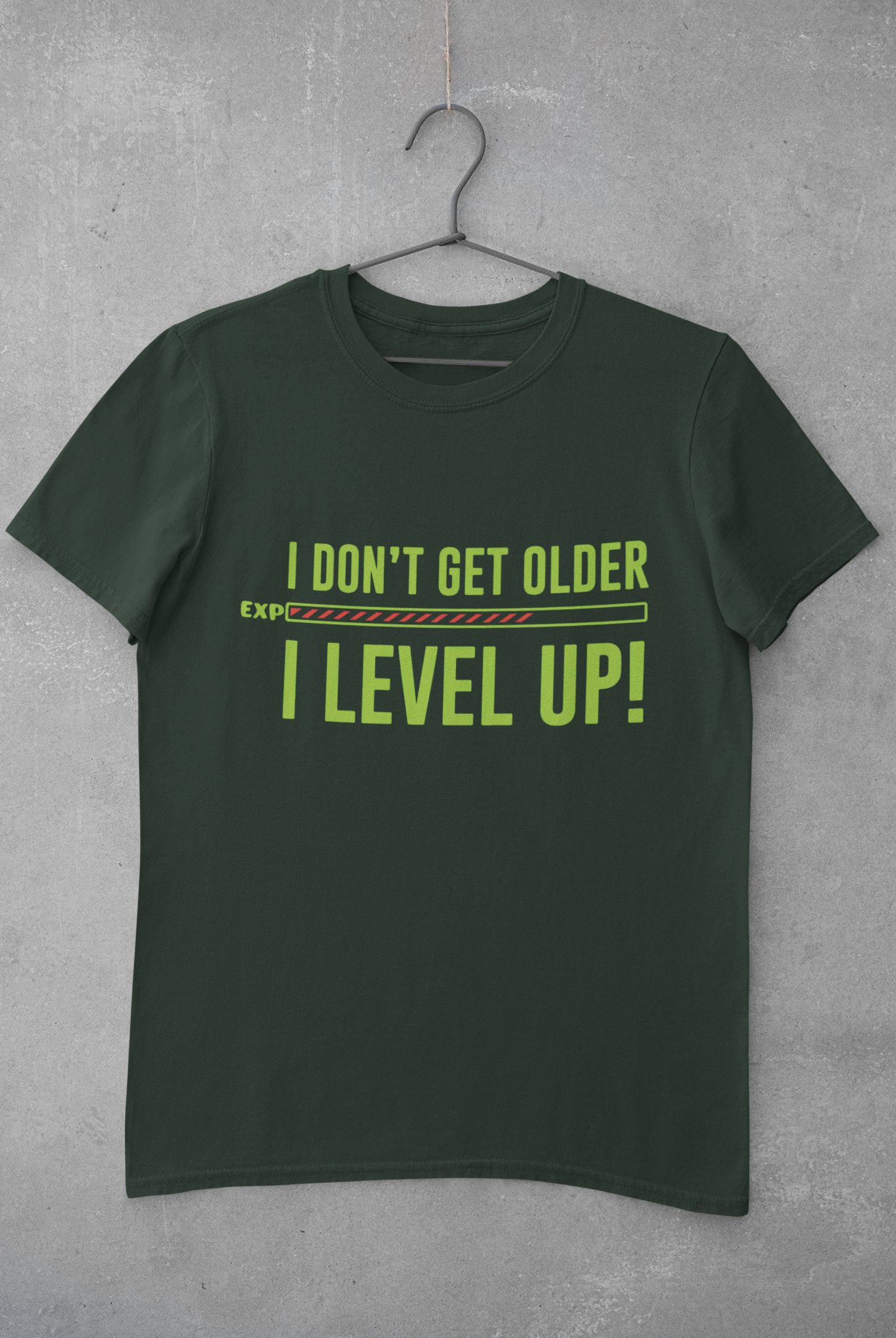 I Level Up Women Half Sleeves T-shirt- FunkyTeesClub