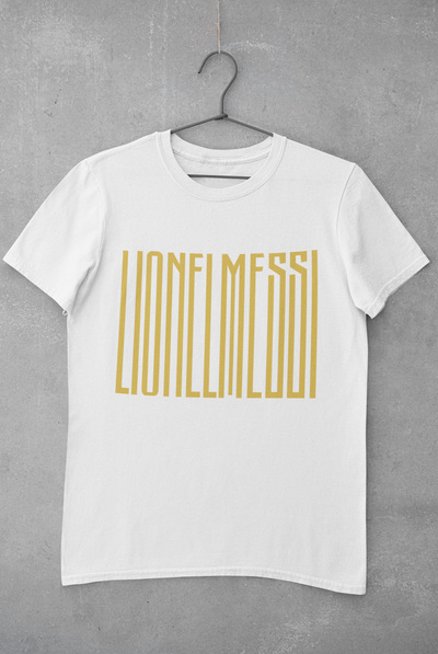 Messi Mens Half Sleeves T-shirt- FunkyTeesClub