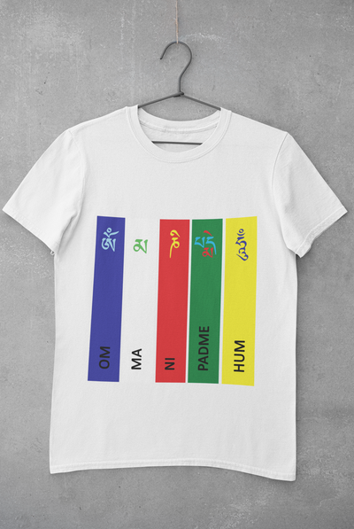 Ladakh Om Mani Padme Hum Women Half Sleeves T-shirt- FunkyTeesClub