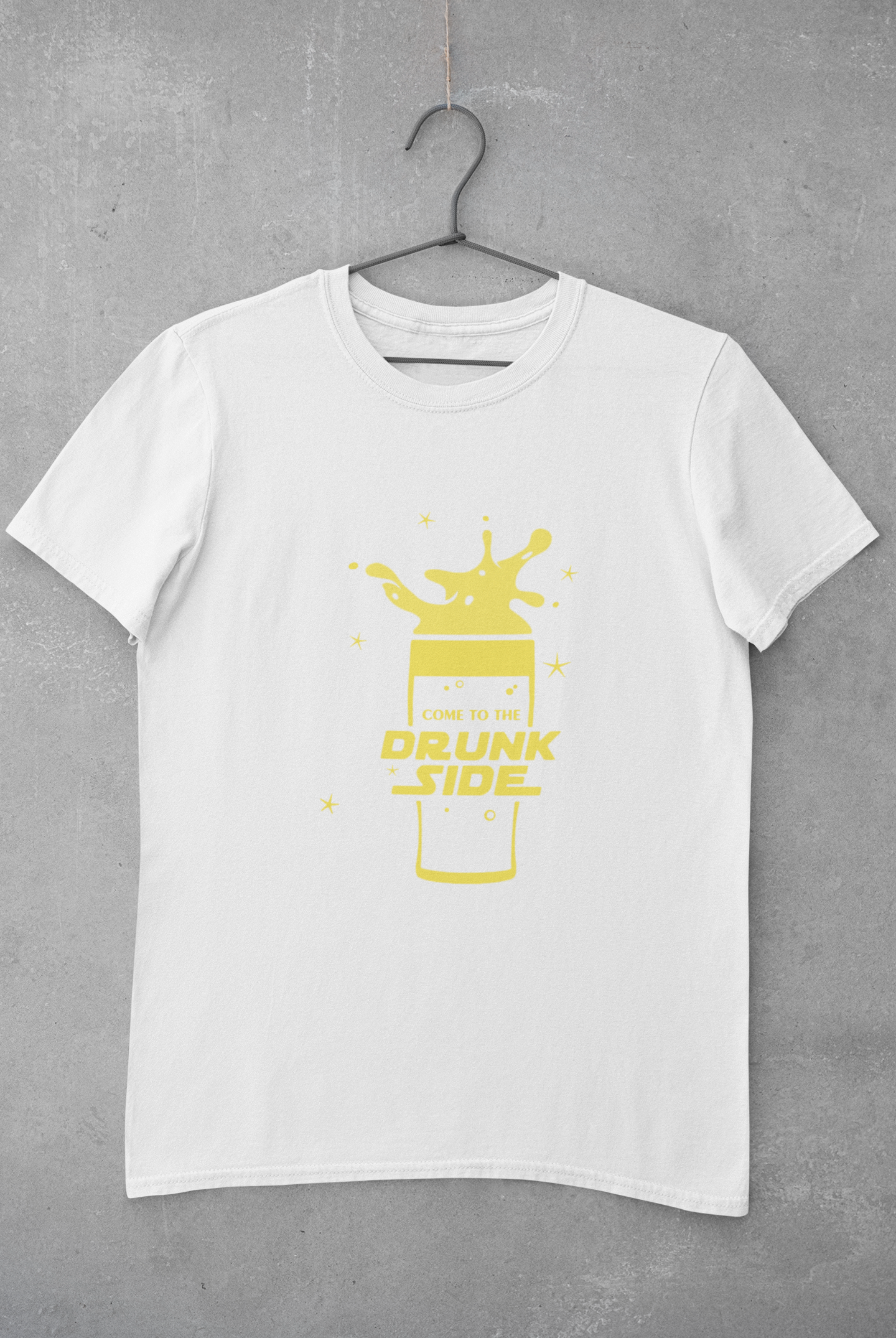 Drunk Mens Half Sleeves T-shirt- FunkyTeesClub