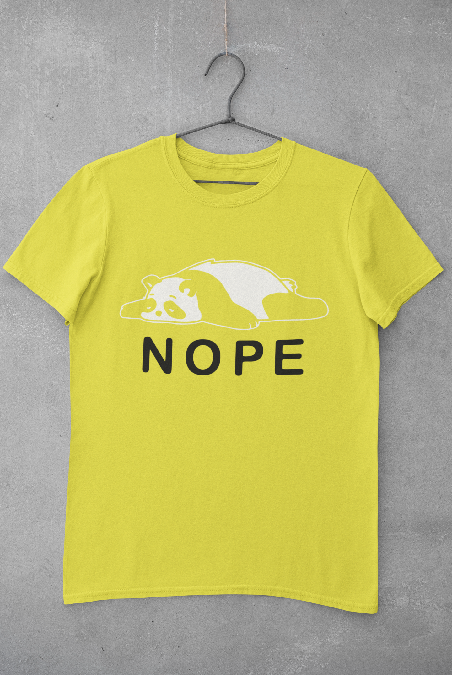 Nope Mens Half Sleeves T-shirt- FunkyTeesClub