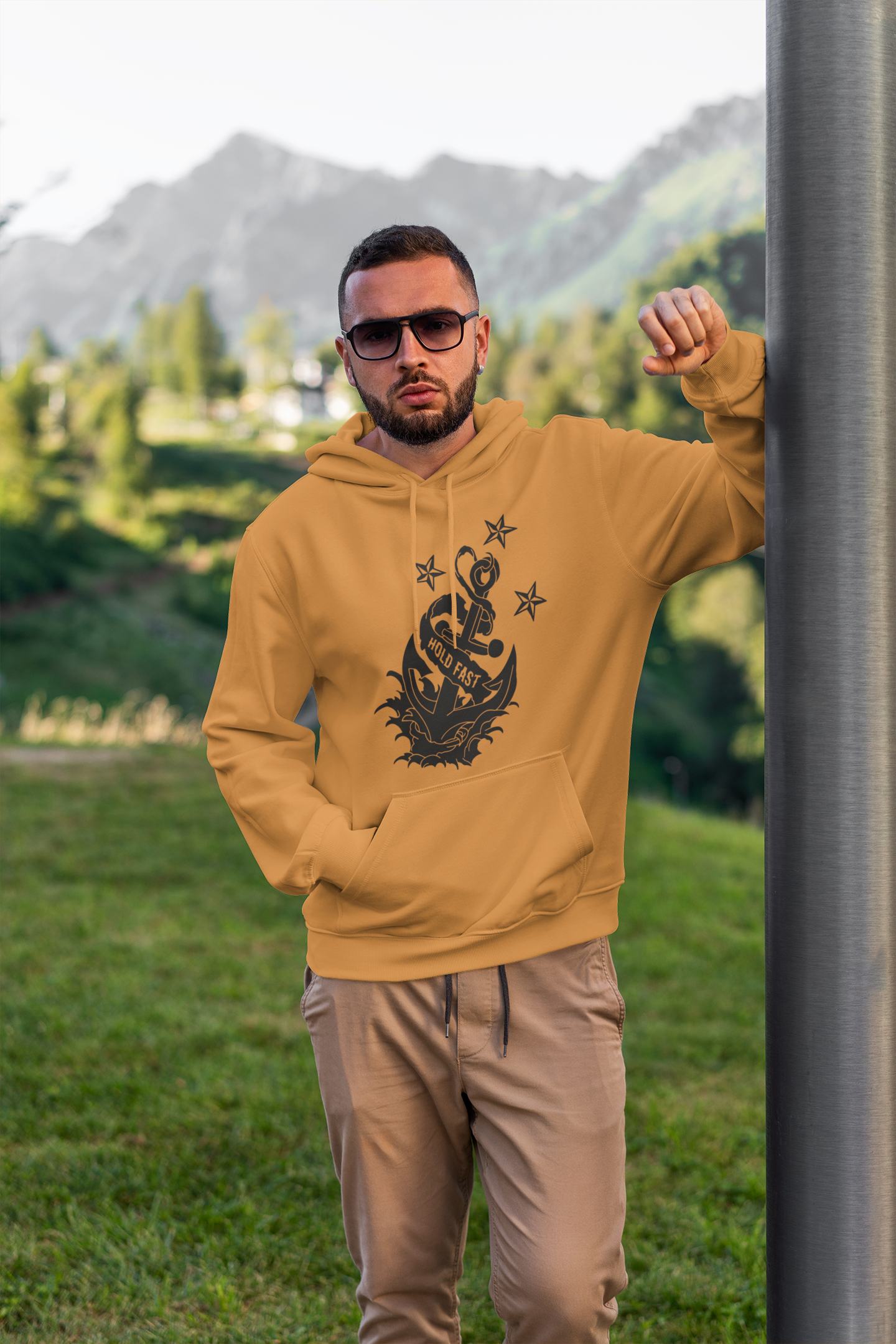 Hold Me Fast Merchant Navy Men Hoodies-FunkyTeesClub