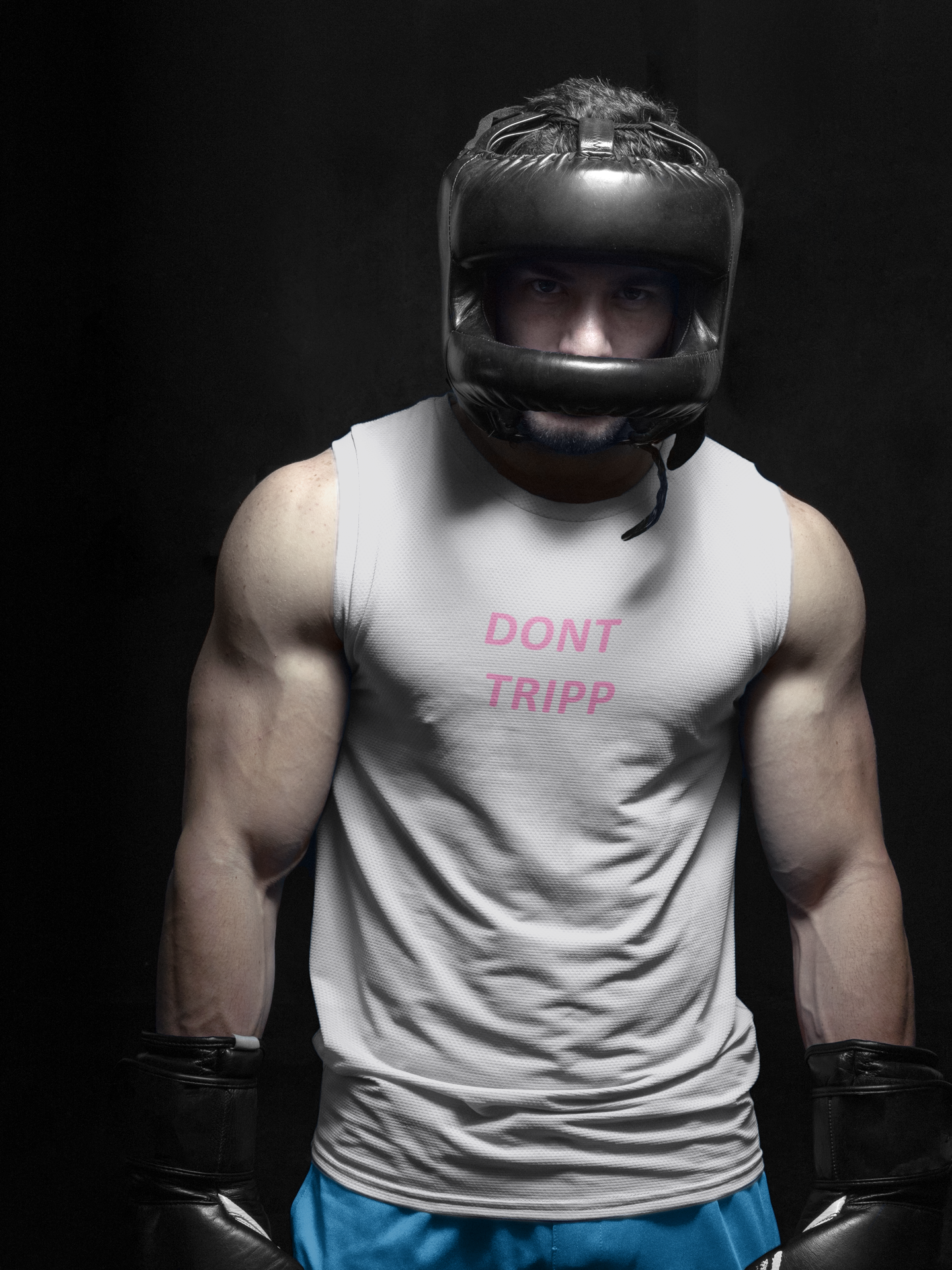Dont Tripp Minimal Men Sleeveless T-Shirts-FunkyTeesClub