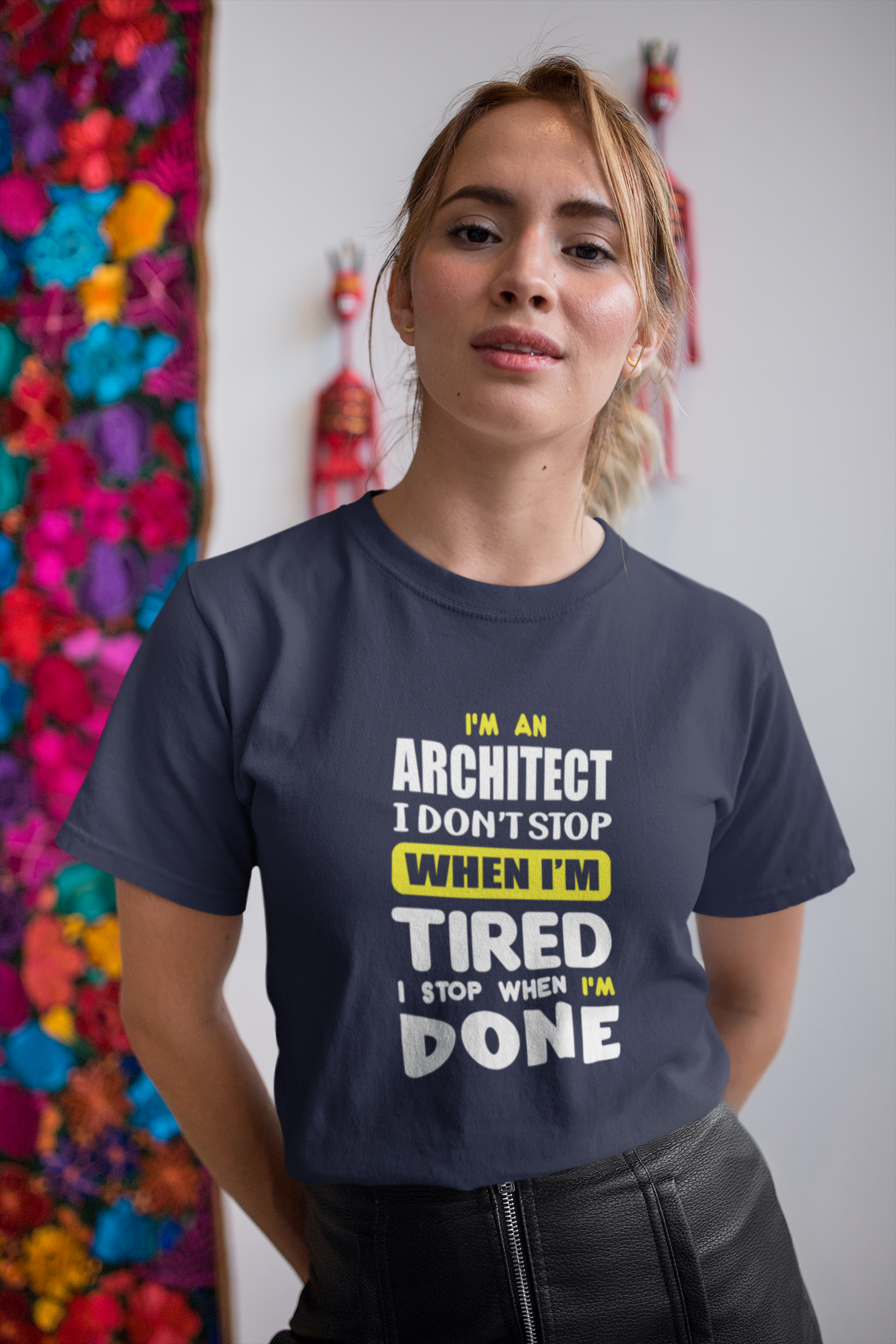I Am Architect Profession Women Half Sleeves T-shirt- FunkyTeesClub
