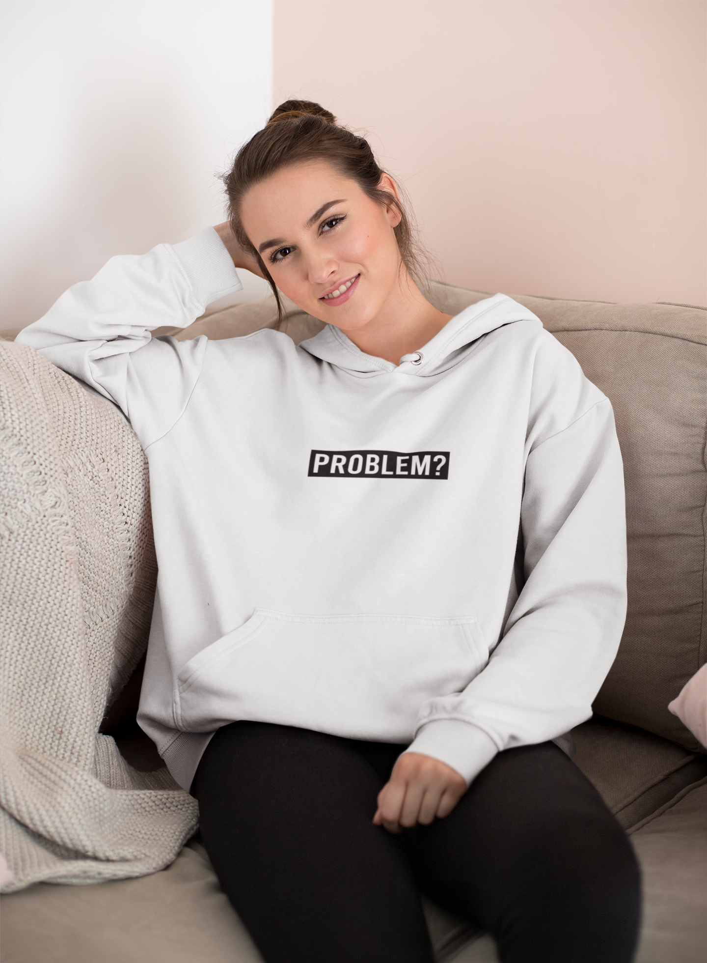 Problem Hoodies for Women-FunkyTeesClub